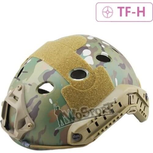 WoSporT Tactical FAST Helmet HL-06-PJ TYPE for Military Adjustable CS Dial Pararescue Jump Protective Ops-Core Helmet