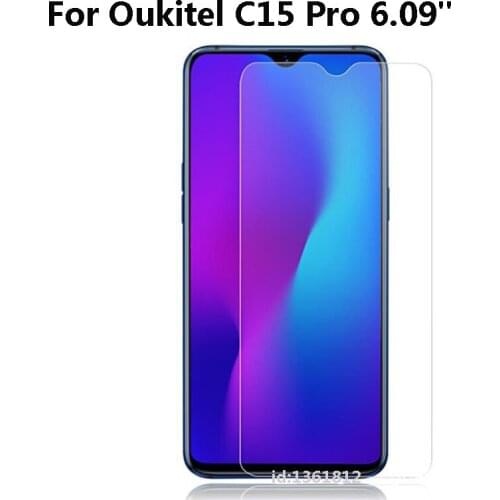 For Oukitel C15 Pro Tempered Glass Steel Film Front Protective For Oukitel C15 Pro Glass Screen Protector Mobile Phone Film