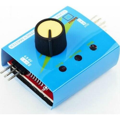1Pcs CCPM Servo Consistency Master Multi Servo Tester 3CH ECS Consistency Speed Controler Power Channels Wholesale Drop freeship