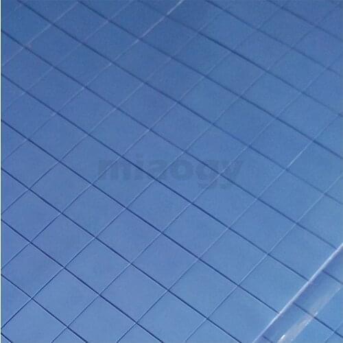 100 pcs/lot) 15mm*15mm Thickness=1.5mm Blue Silicone Thermal Pads, Commonly Used for PCB Board Chipset VGA cooling