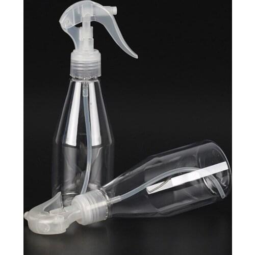200ML Portable Plastic Spray Bottle Transparent Makeup Moisture Atomizer Pot Fine Mist Sprayer Bottles Hair Hairdressing Tools