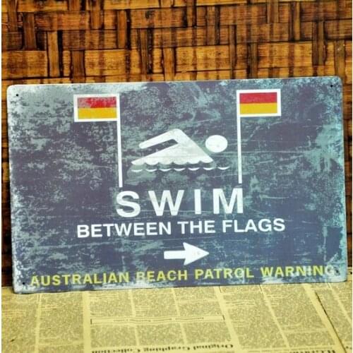 30pcs/lot Metal Sign shabby chic Vintage warning poster wall decoration House Office Restaurant Bar iron Paintings C-41 Mixed or