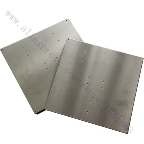 Hot Bed Heating Aluminum plate 220x220x2mm for heatbed MK2B/MK2A of 3D printer,Reprap, Mendel Free Shipping