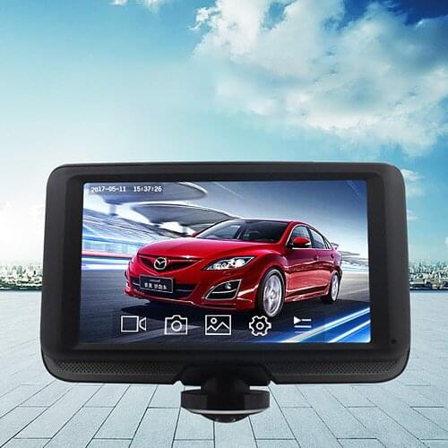 Car DVR Dash Camera 360°Panoramic Infinite Cyclic Recording Driving Recorder the Car Inside and Outside Vehicle Monitor Dashcam
