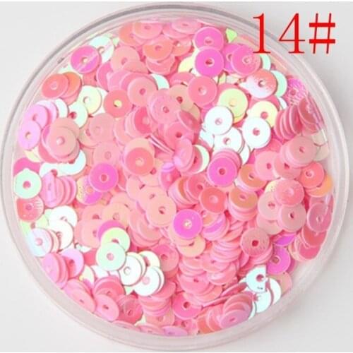 4mm 3000pcs/lot 14# Loose Spangle DIY Paillette Sewing Shiny Paillettes round Sequins For Dress Accessory
