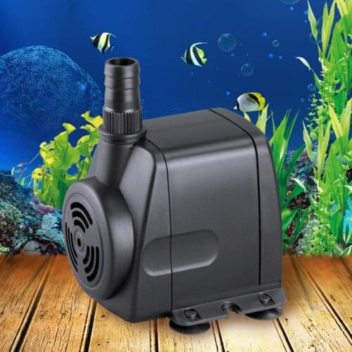 Black ABS Metal Standard Plug 220V Filter Pump Miniature Submersible Filter Tool Aquarium Supplies Fish Tank Accessories Tools