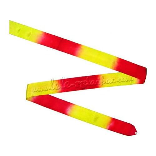 Two color Rhythmic Gymnastics Ribbon