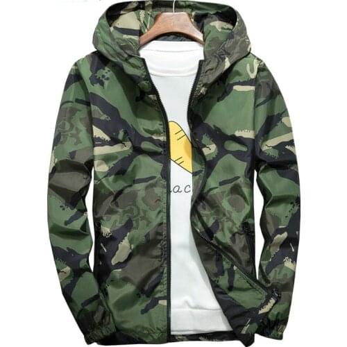 8XL Camouflage Jacket Autumn Men Hooded Windbreaker Jackets Man Waterproof Camo Bomber Coats Male Military Casual Moleton Brand