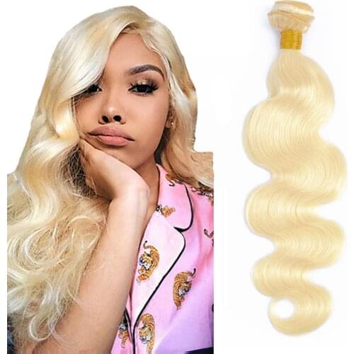 MISS LISA 28 30 Inch 613 Blonde Human Hair Bundles Body Wave Hair Bundles Peruvian Hair Weave Bundles Non Remy Hair Extensions