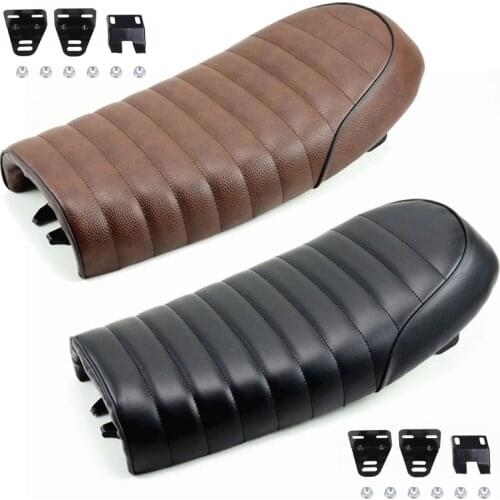 Motorcycle Retro Seat Cushion Vintage Comfortable Hump Saddle for Cafe Racer CG125 Motorbike
