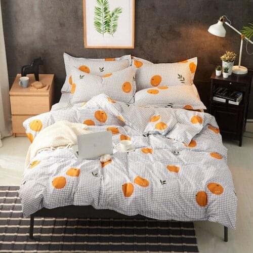 2021 New King Size Bedding Set Double Sheets Full Bed Sets For Home 2 People Bedding And Covers Two Piece Set Women Textile Sale