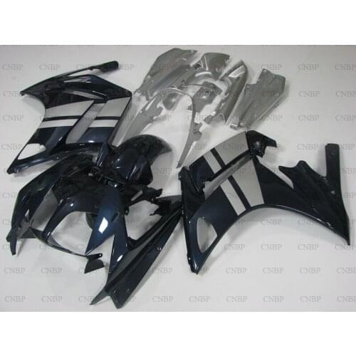 FJR 1300 2002 - 2005 Fairings FJR1300 2004 Fairing FJR1300 2002 Silver Dark Blue Fairings