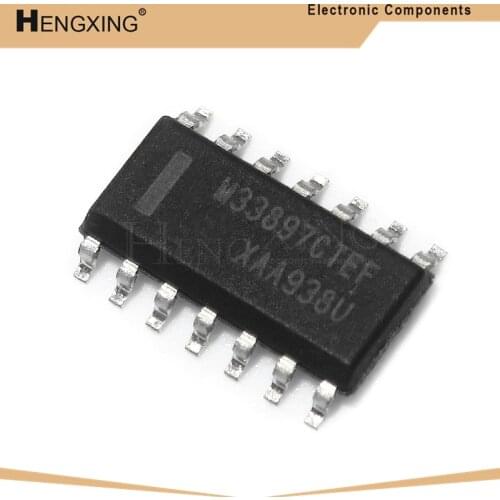 1piece MCZ33897EF MCZ33897 MC33897EF SOP-14 Single Wire CAN Transceiver IC In Stock