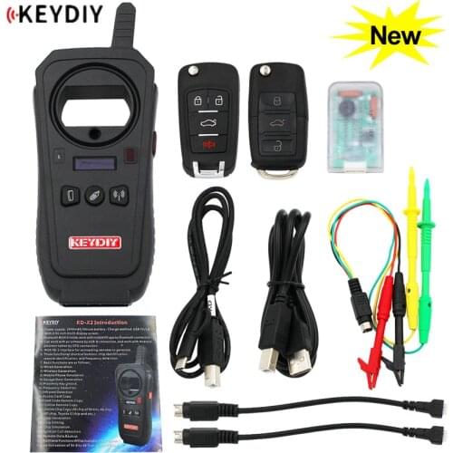 KEYDIY Original KD-X2 Remote Maker Unlocker Key Generator 96Bit 48 Transponder Chip Copier English Version KD Data Collector