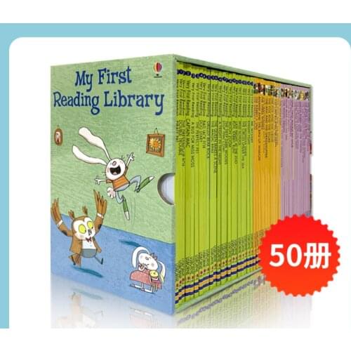 5-8 year 50 book/set Usborne My First Reading Library Childrens English picture books stories chapters books graded reading
