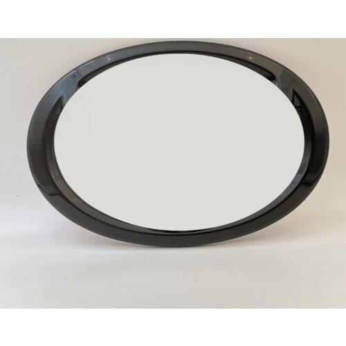 Fits for toyota Land Cruiser Prado FJ150 2014-2017 Glossy Black Front Rear Emblem Logo Frame Trim