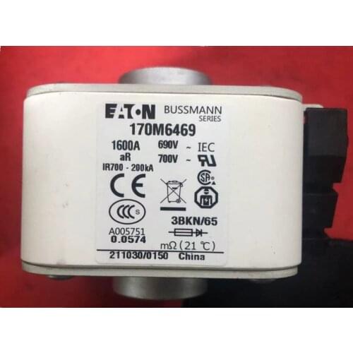 Fuses: 170M6469 1600A 690V / 170M6569 1600A 690V aR