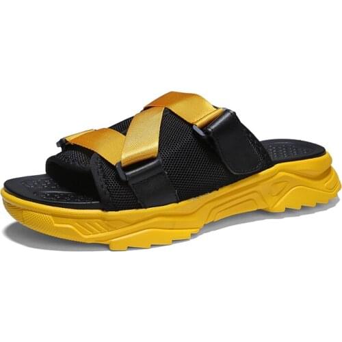 Gladiators para sandals-men 2020 da slide man transpirables outdoor sandalsslippers summer roman erkek masculino rubber sandals