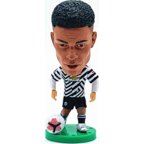 Soccerwe 2.55" Soccer Dolls 2021 United# 11#Greenwood Figures Away Kit Action Movable Toy Collections Gift