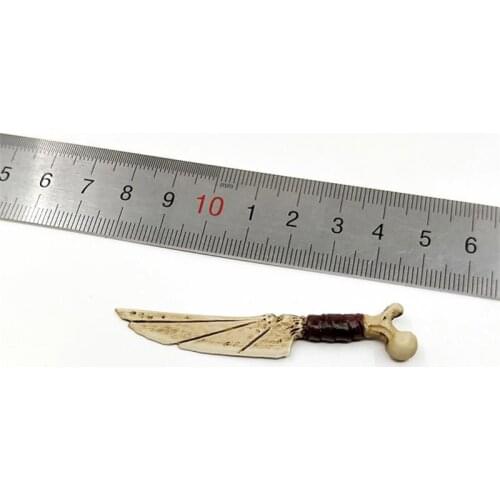 Tbleague SIDESHOW 1/6th PL2019-147 Death Court Empress Plastic Material Bone Knife Sword Model For Usual Doll Figures Collection