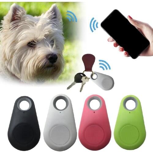 Pets Smart Mini GPS Tracker Anti-Lost Waterproof Bluetooth Tracer For Pet Dog Cat Keys Wallet Bag Kids Trackers Finder Equipment