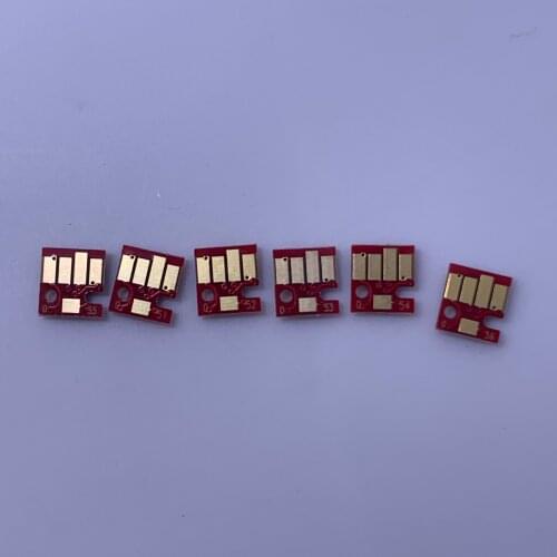 YOTAT 6pcs PGI-525XL permanent chip PGI-525 CLI-526 for Canon PIXMA MG6150 MG8150 printer