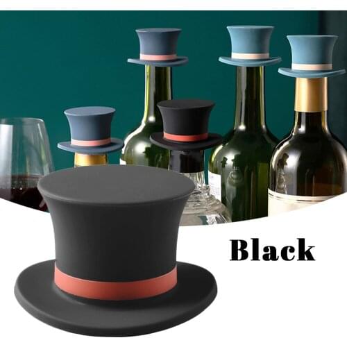 Wine Stopper for Wine Bottle Funny Wine Stopper Decorative Silicone Rubber Beverage Soda Water Bottle Stopper Cork for Champagne