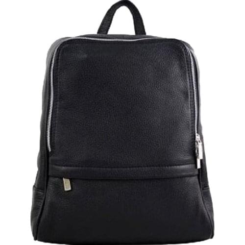 Woman`s leather italian backpack Bottega Carele BC712N