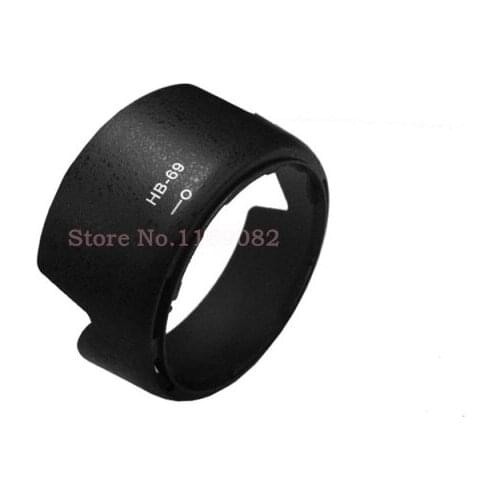 2pcs HB-69 Lens hood shade Bayonet Mount for AF-S DX D3200/D3300/D5200/D5300 18-55mm f/3.5-5.6G VR II Lens As HB69