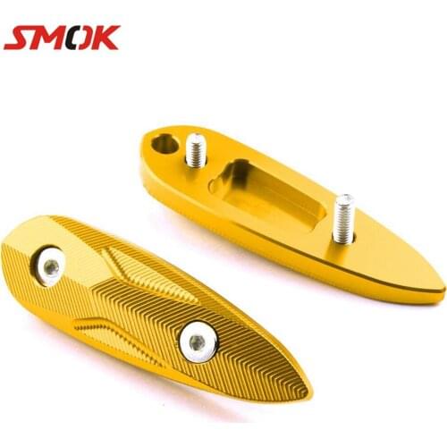 SMOK Motorcycle CNC Aluminum Mirror Hole Cap Cover For Yamaha YZF R3 2015 2016 YZF R25 2013 2014 2015