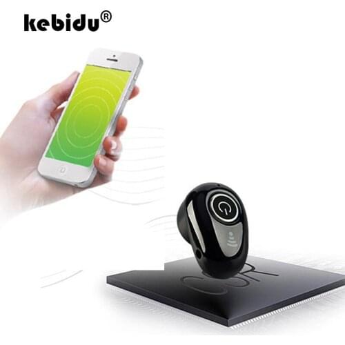 Kebidu S650 PK S530 Bluetooth Wireless Mini Earphones Headset Headphone Handsfree Sport 50mAh for iOS/Android