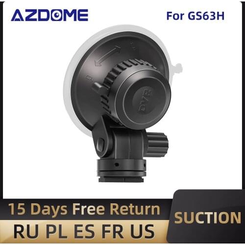 CAR DVR Holder For AZDOME GS63H GS65H M06 Dash Cam Windshield Suction Cup Mount Holder ABS Driving Recorder Bracket