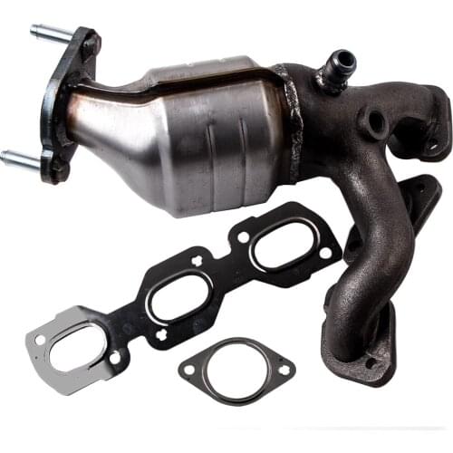 1PCManifold Catalytic Converter With Gasket for Mazda Tribute 3.0L V6 01-08 For Ford Escape 3.0L V6 2001-2008 1 Side New