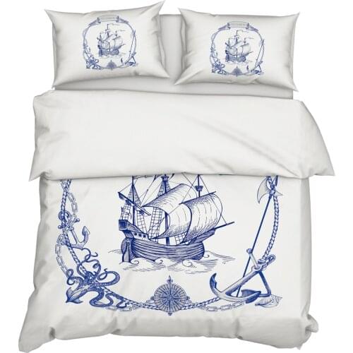 YuXiu3D Digital Printing Duvet Covers 3-Pieces set Black Bedding Set Bed Linen Cover and Pillowcase(s) King Queen Full Twin size