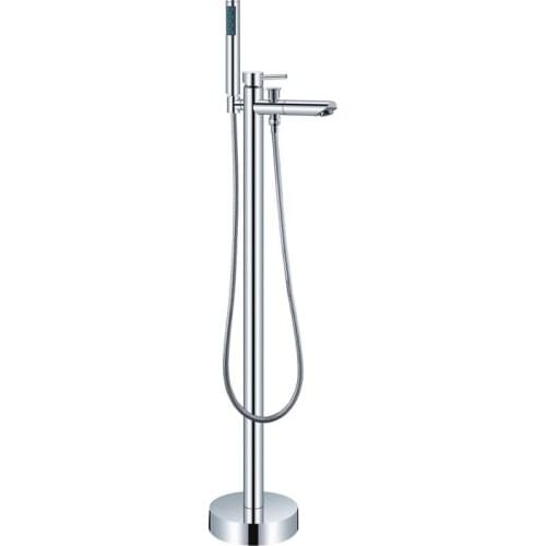 Single Handle Clawfoot Bathtub Filler Handshower Faucet Bath Shower Mixer Valve