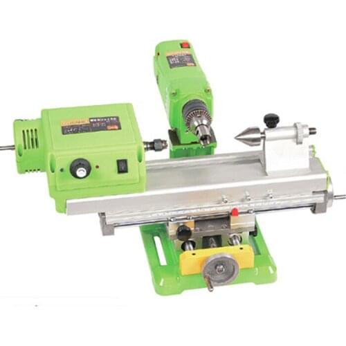 Mini Lathe High Precision Multifunction Bead Machine Small Lathe BeadsAngled Ruler Bead Machine Tools Machinery and Accessories