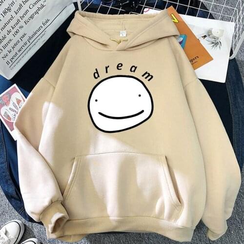 New Dream Smp Smile Hoodie Sweatshirts Unisex Streetwear Men Women Pullovers Long Sleeves Fashion Winter Clothing 300