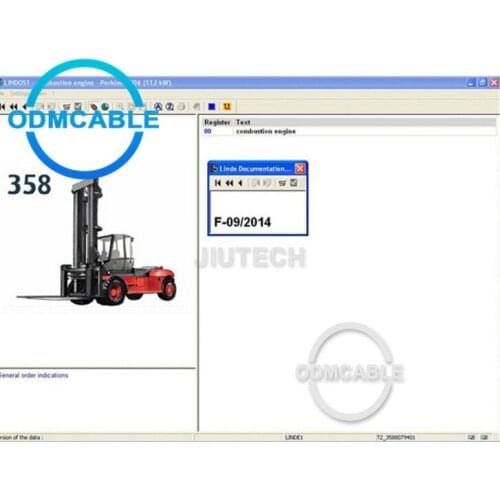 Linde Lindos 2014 Parts Catalog EPC for Linde ForkLift Trucks online install