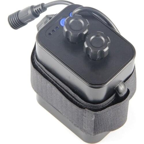 Rechargeable Battery Box 12V 18650 Battery Case Portable Waterproof Powered Box DIY Product 6pc Batteries Case Without Battery