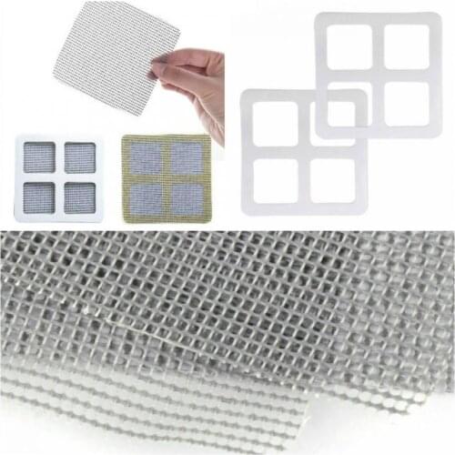 3Pcs Durable Anti-Insect Fly Bug Door Window Mosquito Screen Net Repair Tape Patch Self Adhesive Repair Tape Window Repair Mesh