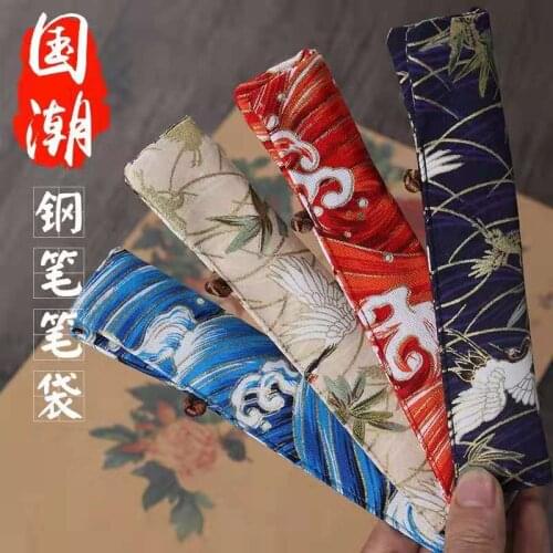 Handmade Pen Sleeve Pouch Holder for Moonman Fountain Pen Ink Pen Business Stationery Office School Supplies Writing Gift