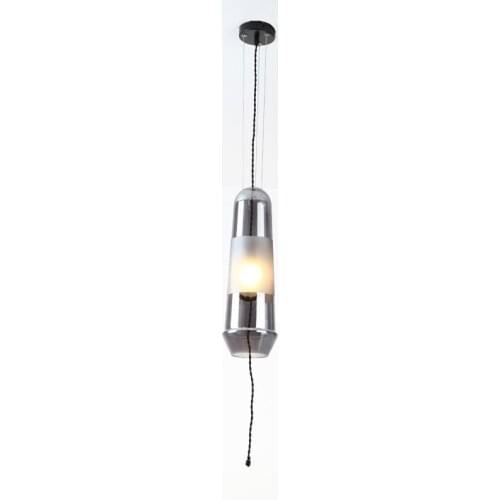 Nordic bedroom bedside small pendant lights glass single head creative postmodern personality cafe bar restaurant LED lamps