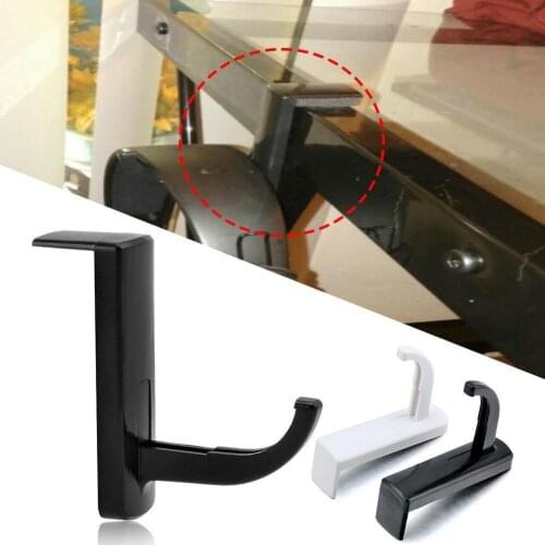 Universal Plastic Hook Headphone Stand Headset Hanger Organizer Daily PC Wall Storage Tool Table Monitor Hook Home Rack Hol H9M2