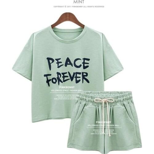Womens Sets Short Sleeve T Shirt Tops And Shorts Sweat Suits Women Summer Tracksuits Runway Outfit Two Piece Sets Sporting Suit