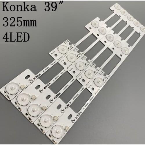 New 20 Pieces*4 LEDs*6V LED strips working for TV KDL39SS662U 35018339 KDL40SS662U 35019864 327mm