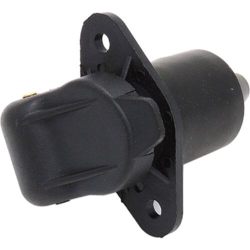 3 Pin Plug Towing Socket Trailer Connector Auto Waterproof for Agricultural Truck Tractor Boat Parts