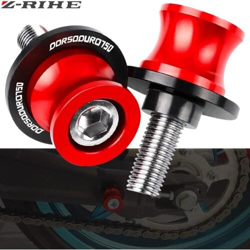 For Aprilia Dorsoduro 1200 2011 2012 2013 2014 2015 6MM 8MM Motorcycle Accessories Aluminum Swingarm Spools slider Stand Srews
