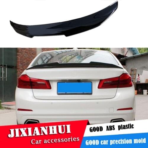For G30 G38 Spoiler 2018-2019 BMW 5 series PSM-K 520i 525li 528i Spoiler ABS plastic Material Car Rear Wing Color Rear Spoiler