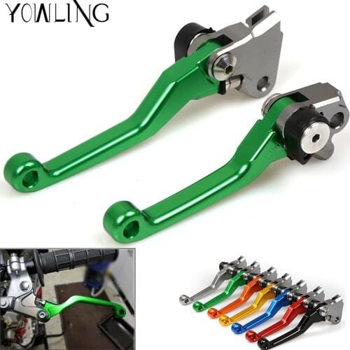 FOR Kawasaki KX65 KX85 KX80 2010 2011 2012 2013 2014 2015 2016 Motocross Pit bike Pivot Foldable Brake Clutch Levers handle