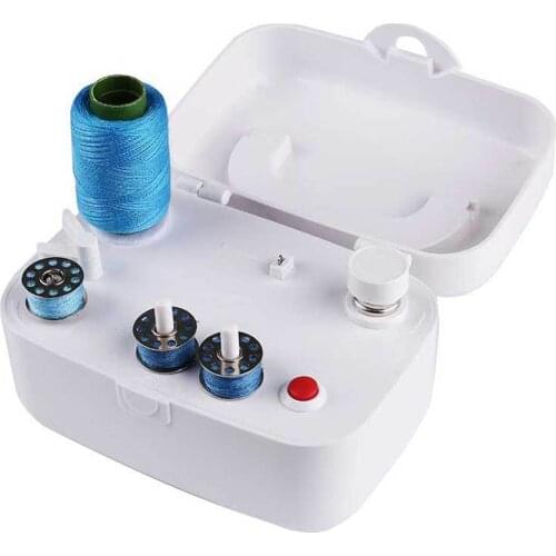 INNE Sewing Accessories Automatic Bobbin Winder Electric Multifunction With Box Handle Embroidery Tool Thread Stand